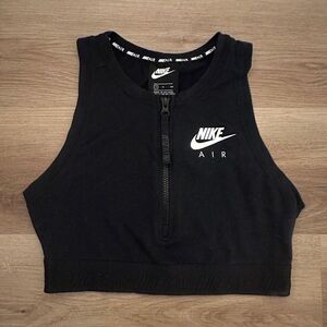 Nike Air Zip-down Crop Top